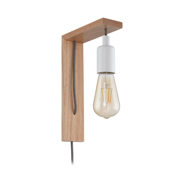 Eglo USA - 204966A - One Light Wall Sconce - Tocopilla - Natural Wood