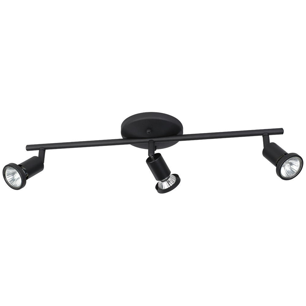 Eglo USA - 205136A - Three Light Track - Tremendo - Structured Black