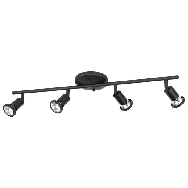 Eglo USA - 205137A - Four Light Track - Tremendo - Structured Black