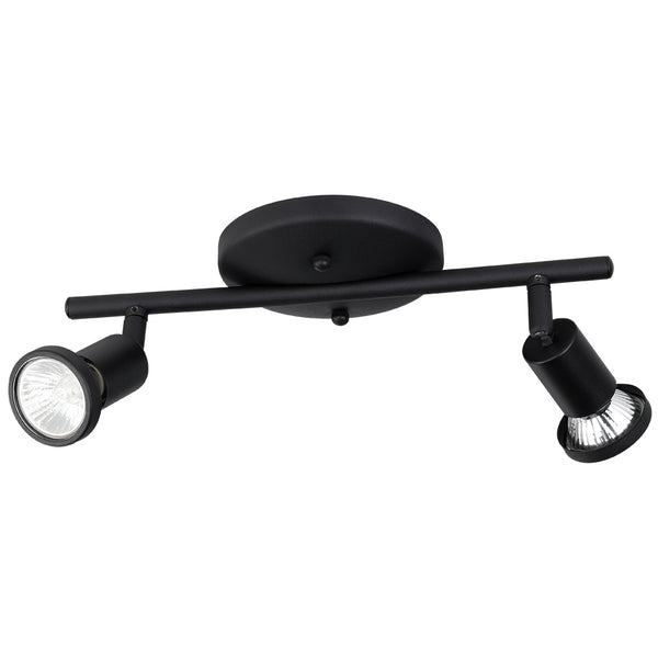 Eglo USA - 205138A - Two Light Track - Tremendo - Structured Black