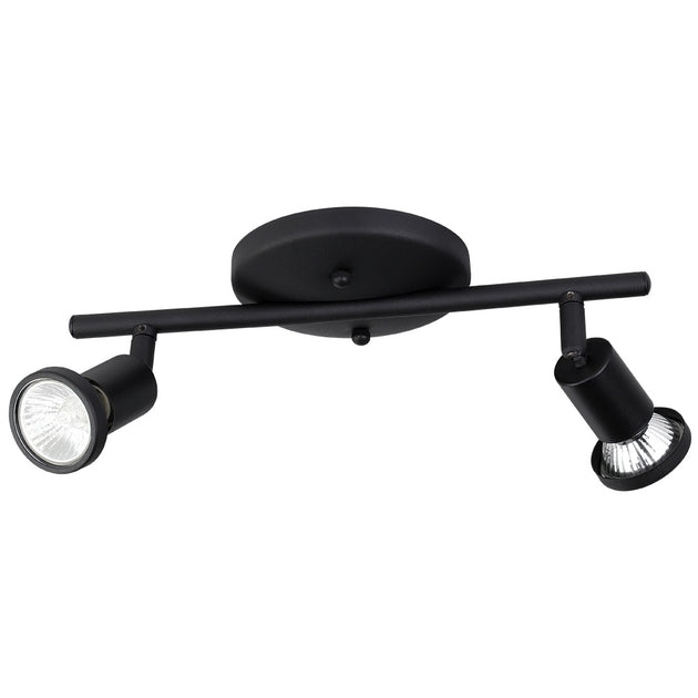 Eglo USA - 205138A - Two Light Track - Tremendo - Structured Black