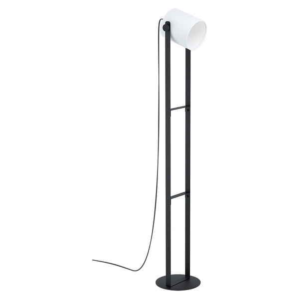 Eglo USA - 43429A - One Light Floor Lamp - Burbank - Black