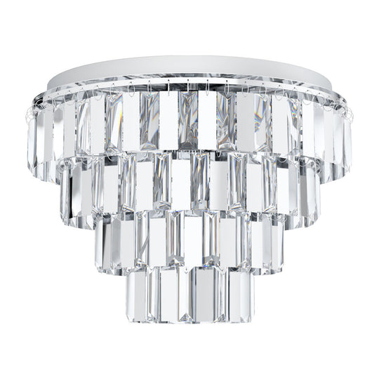 Eglo USA - 99093A - Seven Light Chandelier - Erseka - Chrome