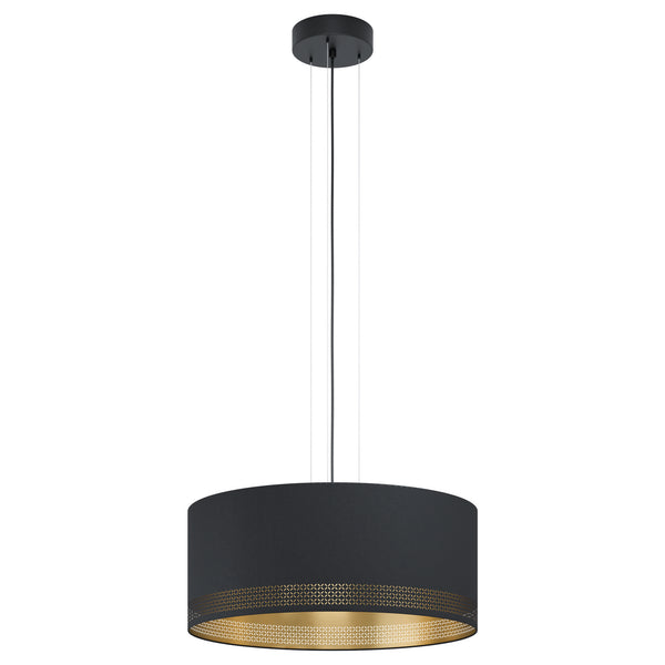 Eglo USA - 99274A - Three Light Pendant - Esteperra - Black