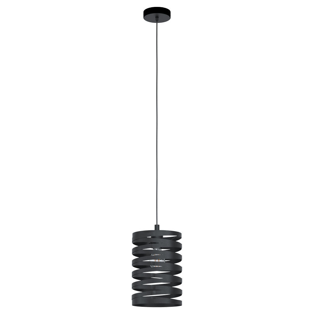 Eglo USA - 99346A - One Light Pendant - Cremella - Black