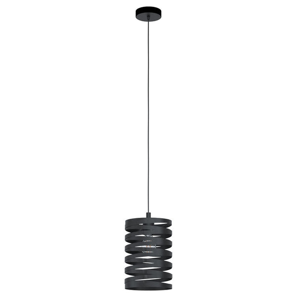 Eglo USA - 99346A - One Light Pendant - Cremella - Black