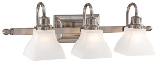 Minka-Lavery - 5583-84 - Three Light Bath - Mission Ridge - Brushed Nickel