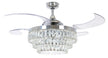 Beacon Lighting - 21292301 - 48``Ceiling Fan - Veil - Chrome