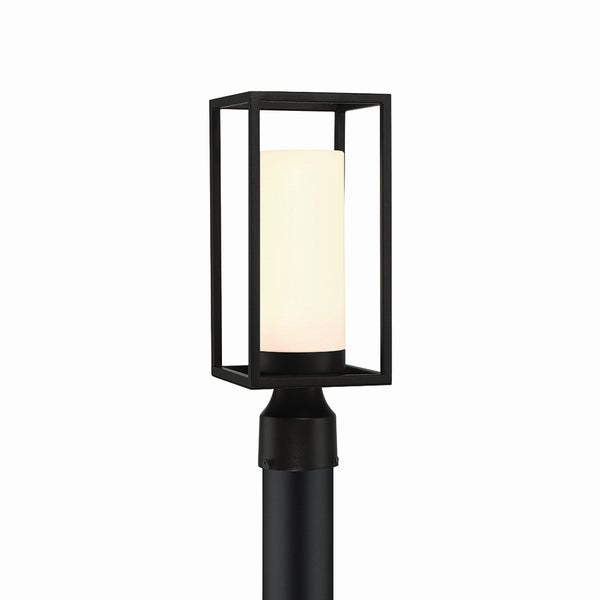 Eurofase - 41963-012 - One Light Outdoor Post Mount - Ren - Satin Black