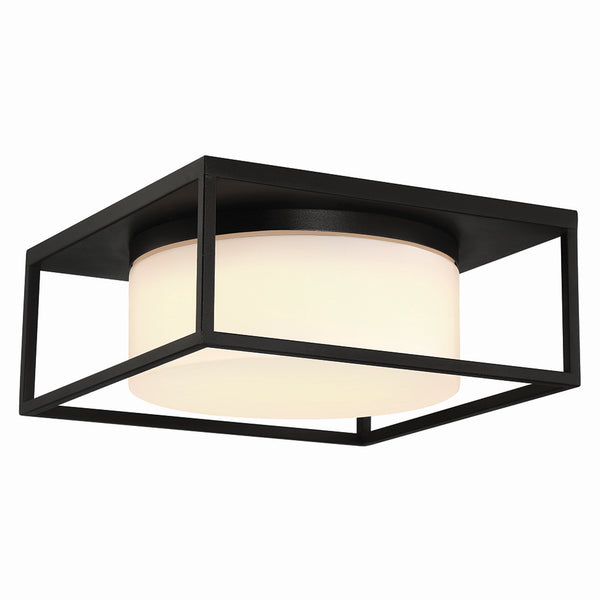 Eurofase - 41965-016 - Two Light Outdoor Flushmount - Ren - Satin Black