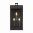 Eurofase - 41968-017 - Three Light Outdoor Wall Sconce - Sawyer - Satin Black