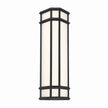 Eurofase - 42688-013 - LED Outdoor Wall Sconce - Monte - Satin Black