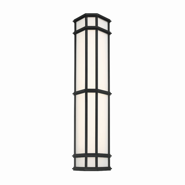 Eurofase - 42689-010 - LED Outdoor Wall Sconce - Monte - Satin Black