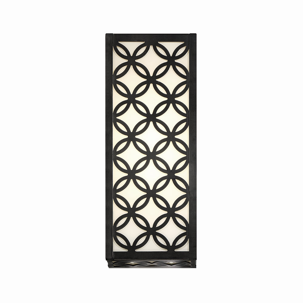 Eurofase - 42698-012 - LED Outdoor Wall Sconce - Clover - Black