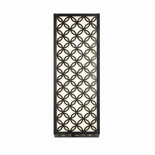 Eurofase - 42699-019 - LED Outdoor Wall Sconce - Clover - Black