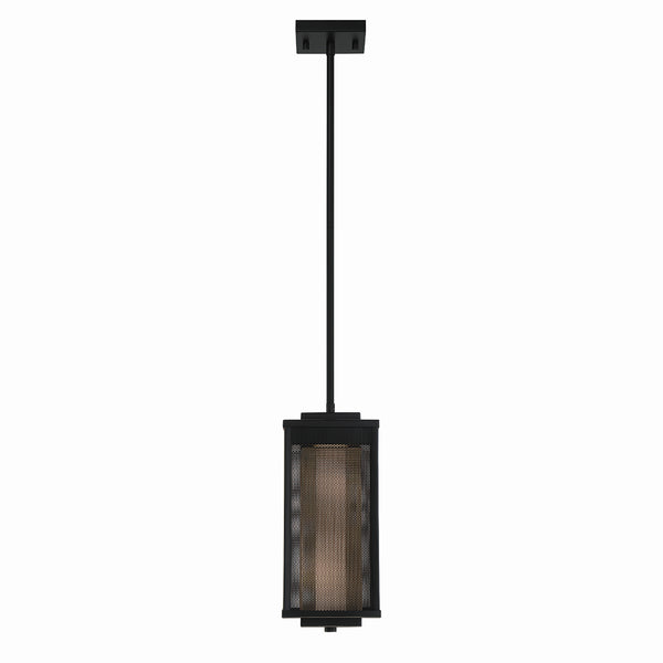 Eurofase - 42718-017 - LED Outdoor Pendant - Brama - Black/Gold