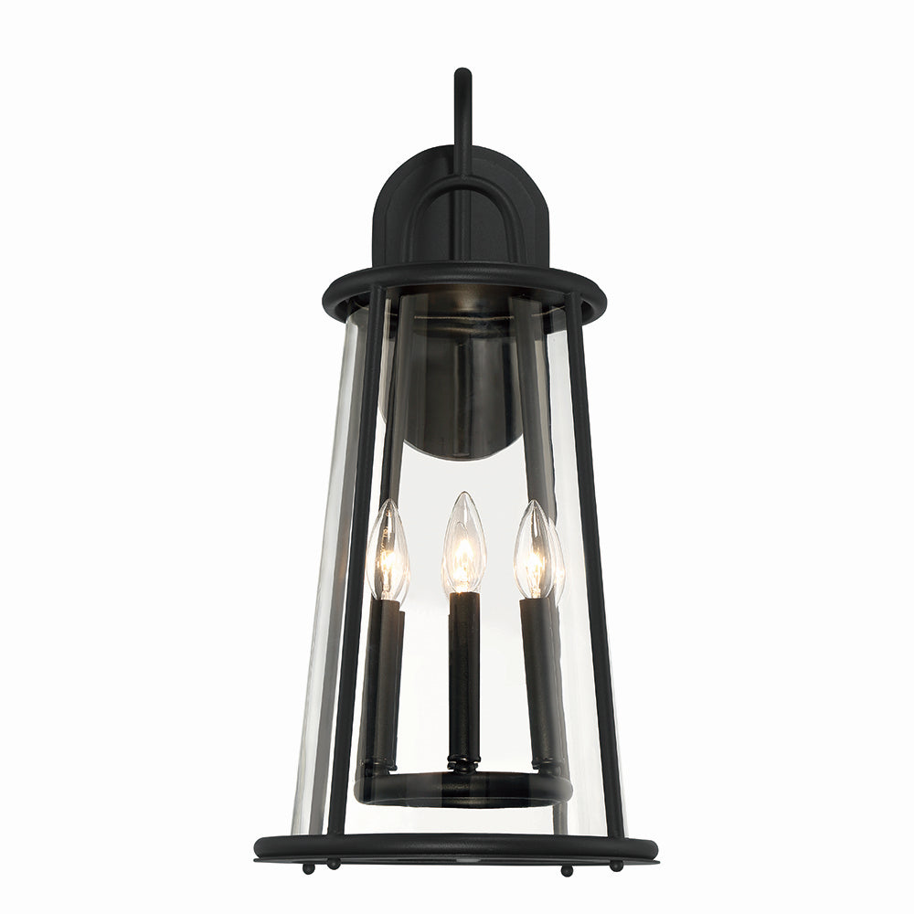 Eurofase - 42721-017 - Six Light Outdoor Wall Sconce - Daulle - Satin Black