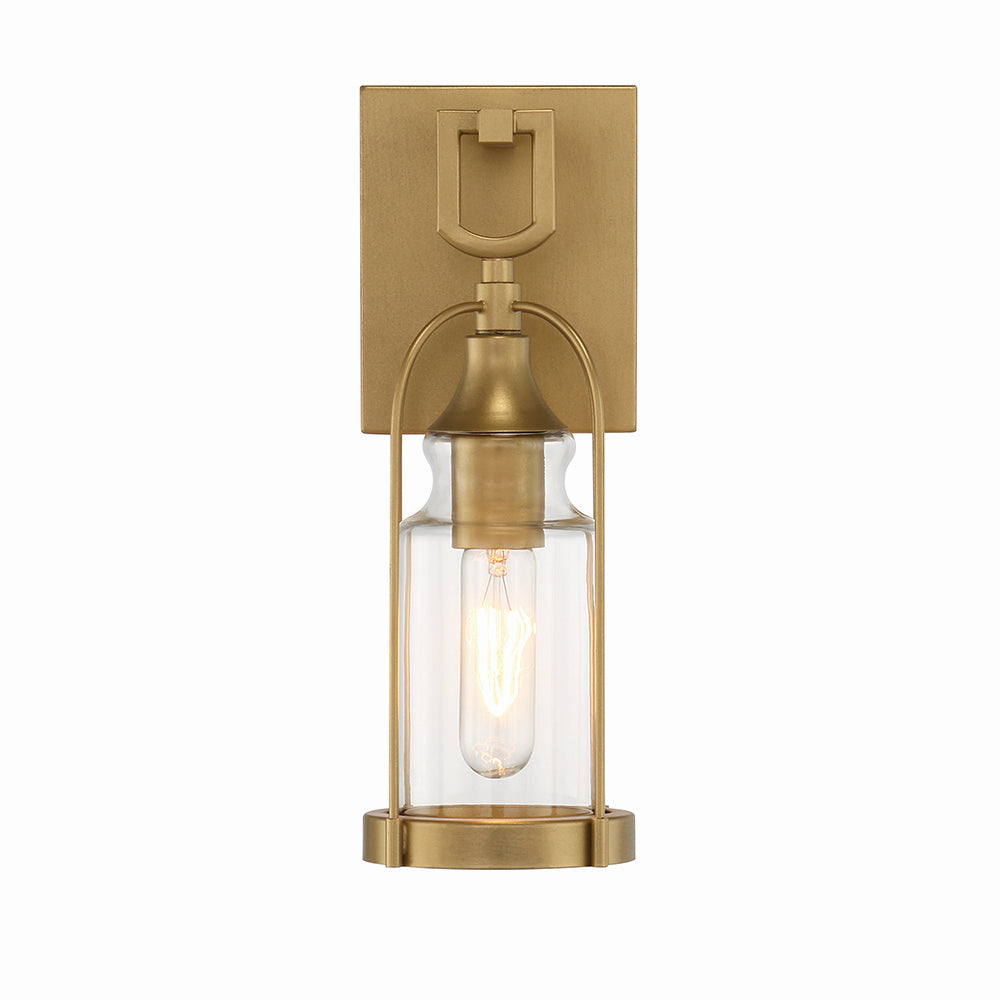 Eurofase - 42725-026 - One Light Outdoor Wall Sconce - Yasmin - Aged gold