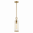 Eurofase - 42727-026 - One Light Outdoor Pendant - Yasmin - Aged gold