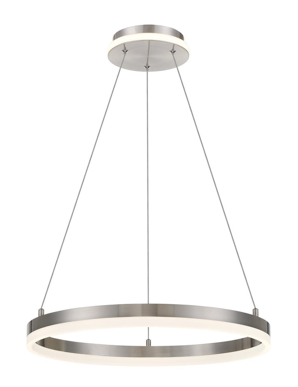 George Kovacs - P1910-084-L - LED Pendant - Recovery - Brushed Nickel