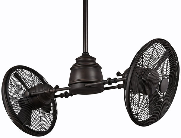 Minka Aire - F802L-KA - 42"Performance Fan - Vintage Gryo Led - Kocoa