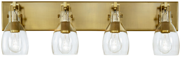 Minka-Lavery - 2274-695 - Four Light Bath Bar - Tiberia - Soft Brass