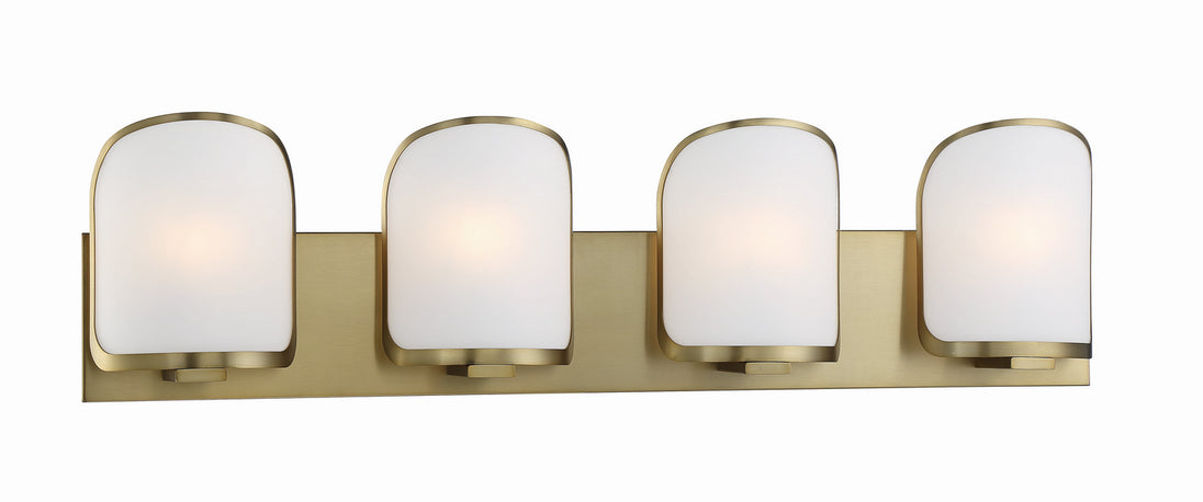 Minka-Lavery - 2454-695 - Four Light Bath - Bishop Crossing Bath - Soft Brass