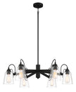 Minka-Lavery - 3996-66A - Six Light Chandelier - Beckonridge - Coal