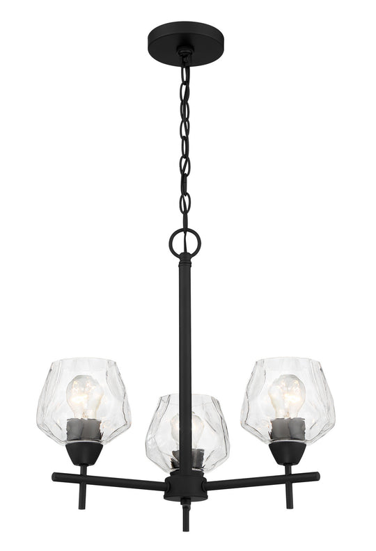 Minka-Lavery - 2173-66A - Three Light Chandelier - Camrin - Coal