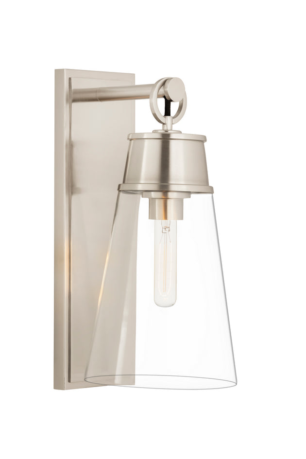 Z-Lite - 2300-1SL-BN - One Light Wall Sconce - Wentworth - Brushed Nickel