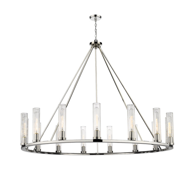 Z-Lite - 3031-15PN - 15 Light Chandelier - Beau - Polished Nickel