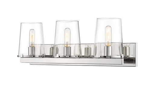 Z-Lite - 3032-3V-PN - Three Light Vanity - Callista - Polished Nickel