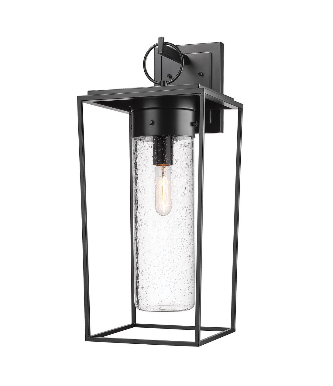 Z-Lite - 594B-BK - One Light Outdoor Wall Mount - Sheridan - Black