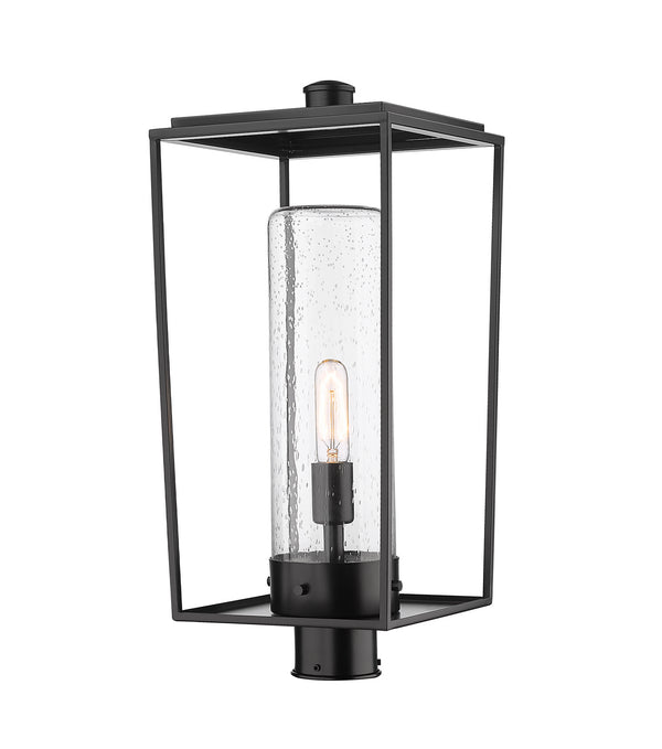 Z-Lite - 594PHBR-BK - One Light Outdoor Post Mount - Sheridan - Black