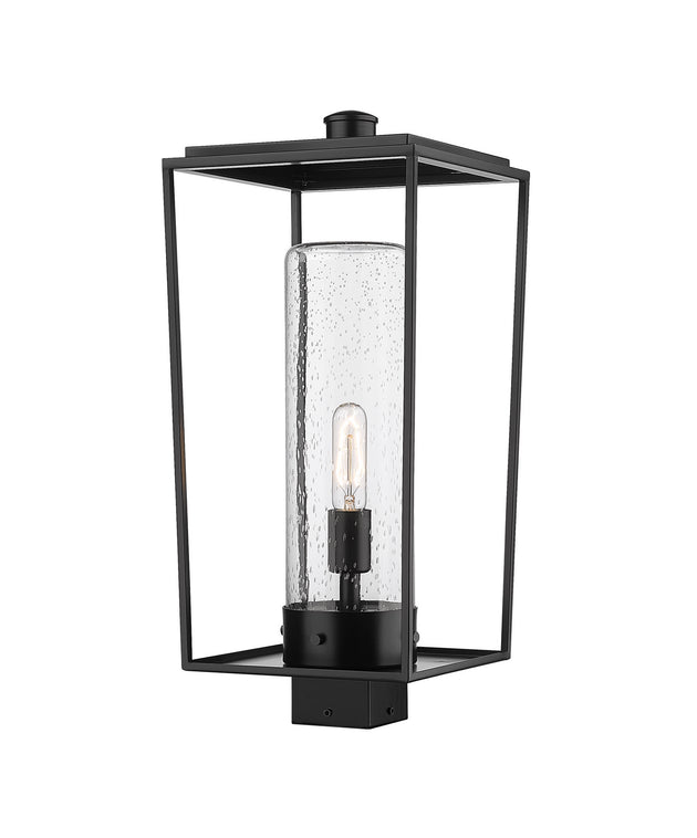 Z-Lite - 594PHBS-BK - One Light Outdoor Post Mount - Sheridan - Black