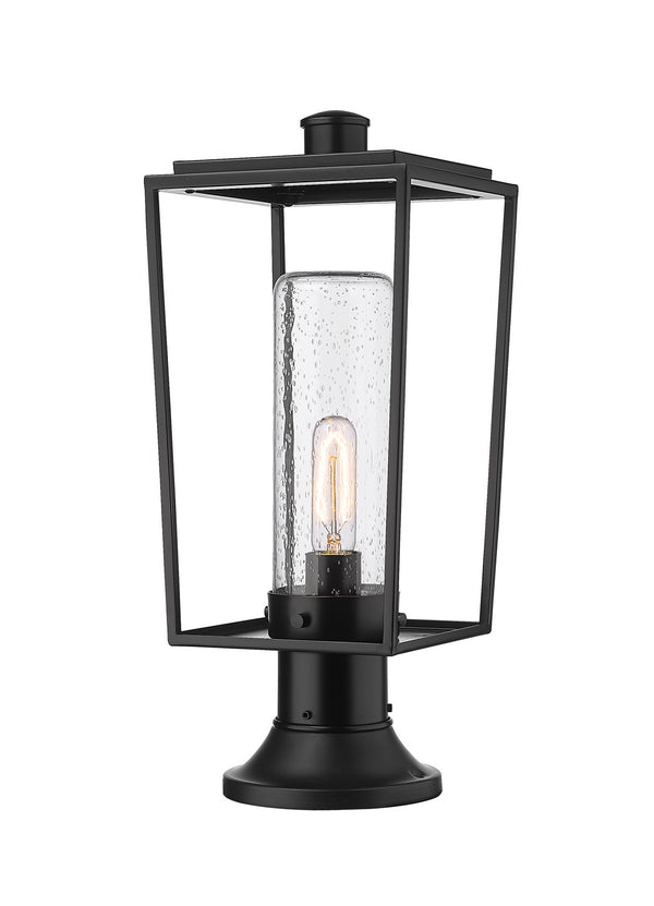 Z-Lite - 594PHMR-553PM-BK - One Light Outdoor Pier Mount - Sheridan - Black