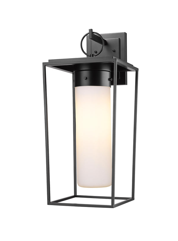 Z-Lite - 595B-BK - One Light Outdoor Wall Mount - Sheridan - Black