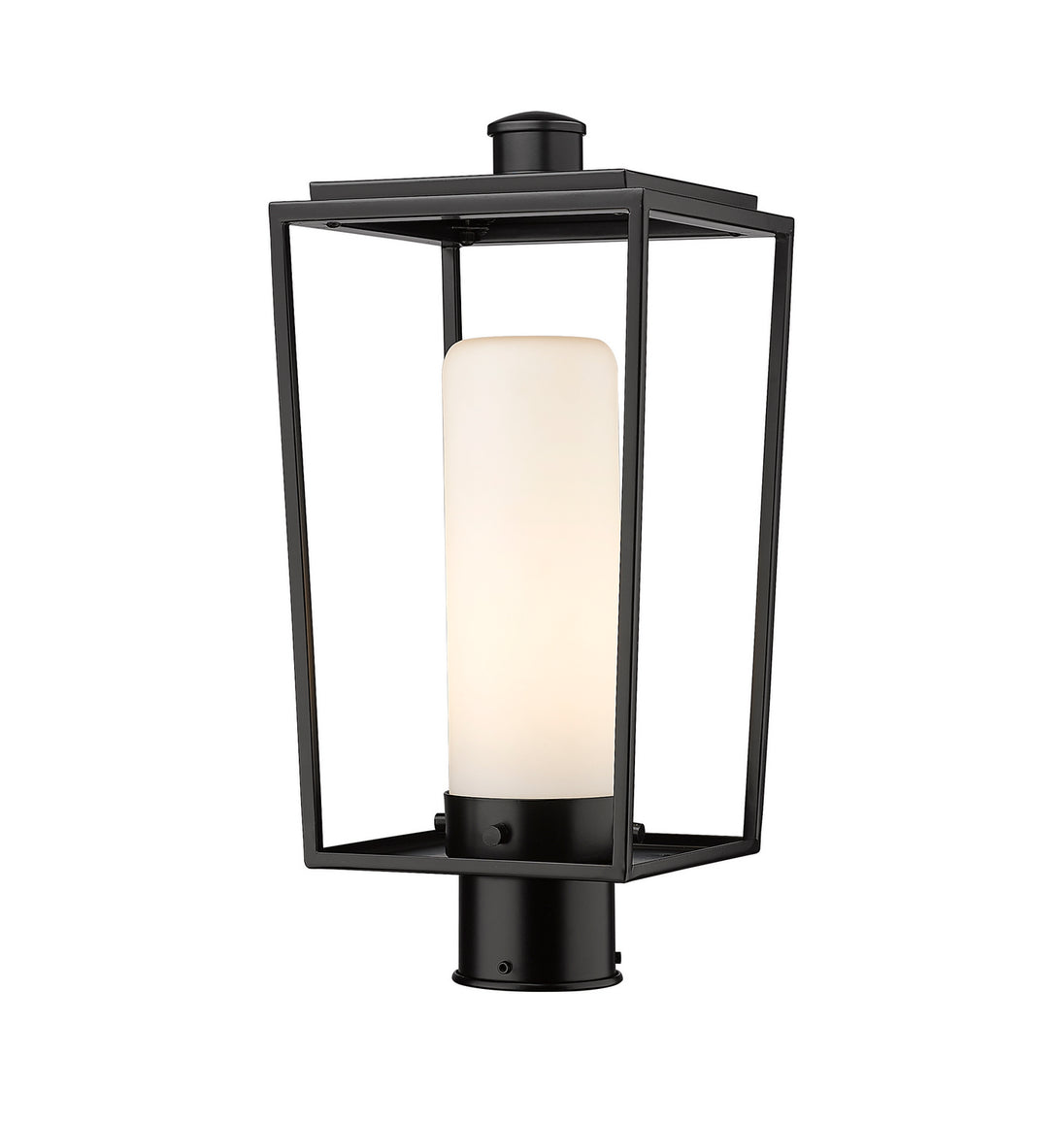 Z-Lite - 595PHMR-BK - One Light Outdoor Post Mount - Sheridan - Black