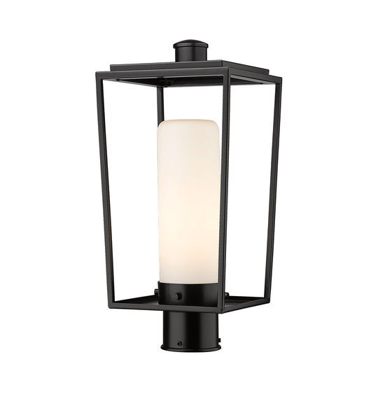 Z-Lite - 595PHMR-BK - One Light Outdoor Post Mount - Sheridan - Black