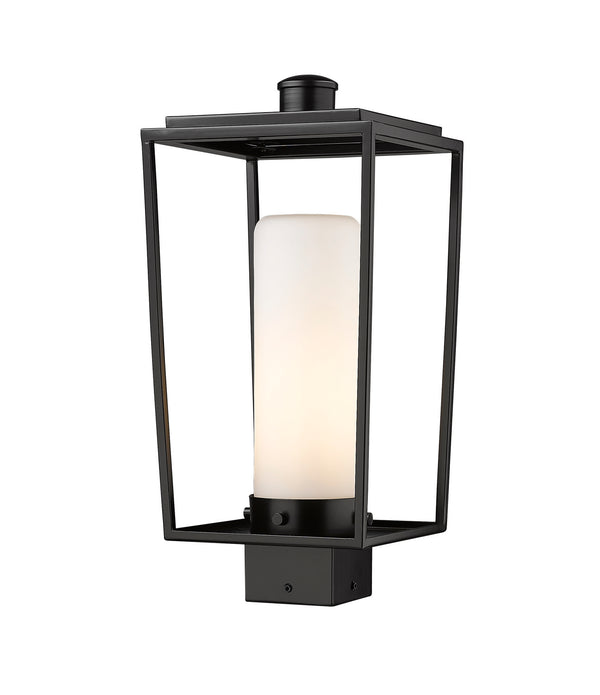 Z-Lite - 595PHMS-BK - One Light Outdoor Post Mount - Sheridan - Black