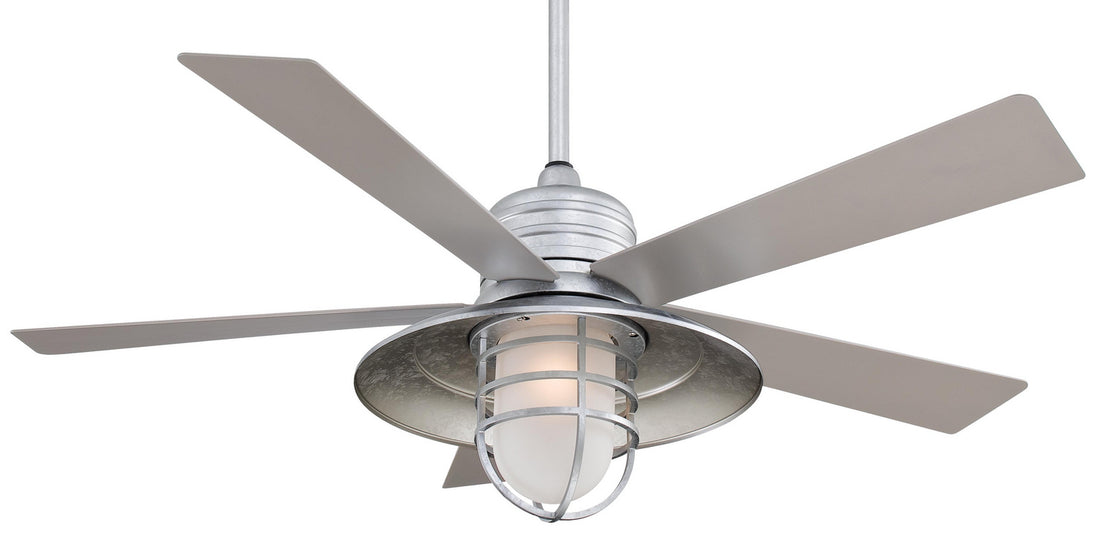 Minka Aire - F582L-GL - 54" Ceiling Fan - Rainman Led - Galvanized