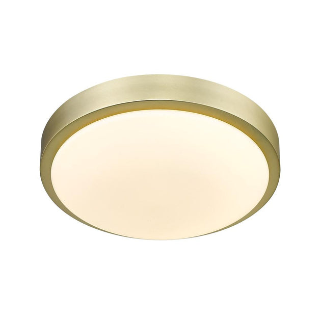 Golden - 9128-FM10 BCB-OP - LED Flush Mount - Gabi BCB - Brushed Champagne Bronze