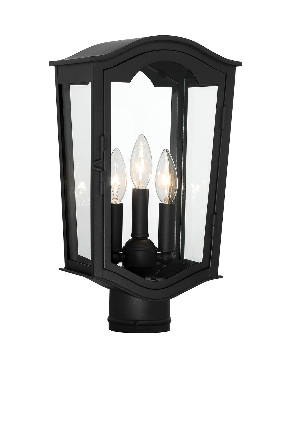 Minka-Lavery - 73206-66 - Three Light Outdoor Post Mount - Houghton Hall - Sand Coal