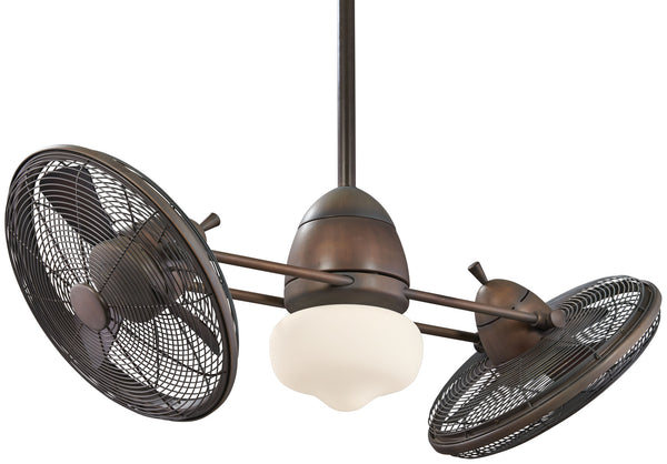 Minka Aire - F602L-RRB - 42"Performance Fan - Vintage Gryo Led - Restoration Bronze