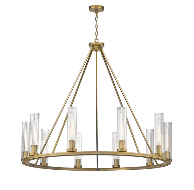 Z-Lite - 3031-10RB - Ten Light Chandelier - Beau - Rubbed Brass