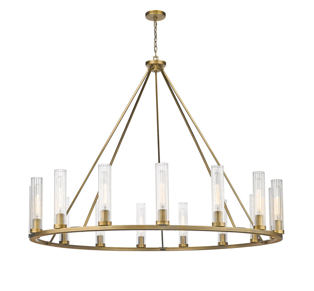 Z-Lite - 3031-15RB - 15 Light Chandelier - Beau - Rubbed Brass