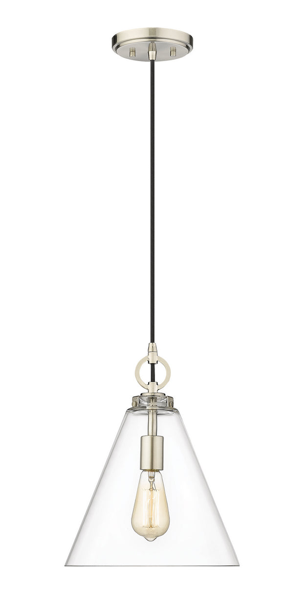 Z-Lite - 3034P11-BN - One Light Pendant - Harper - Brushed Nickel