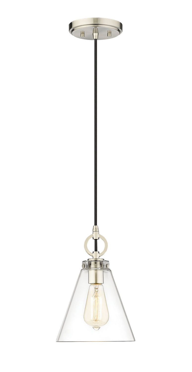 Z-Lite - 3034P8-BN - One Light Pendant - Harper - Brushed Nickel