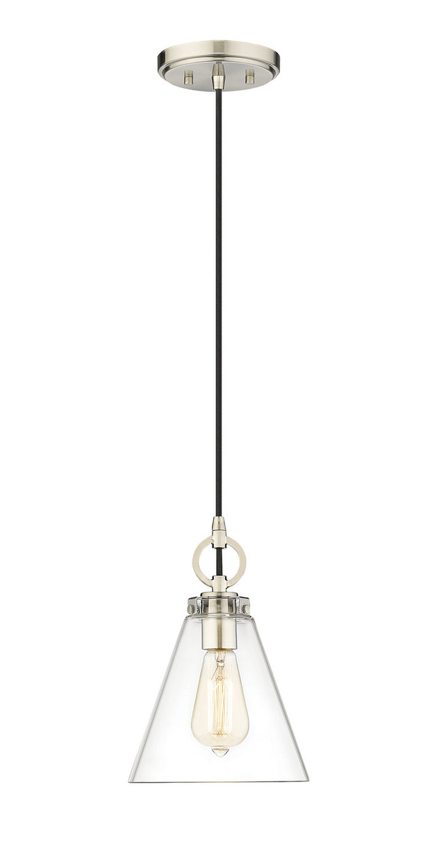 Z-Lite - 3034P8-BN - One Light Pendant - Harper - Brushed Nickel