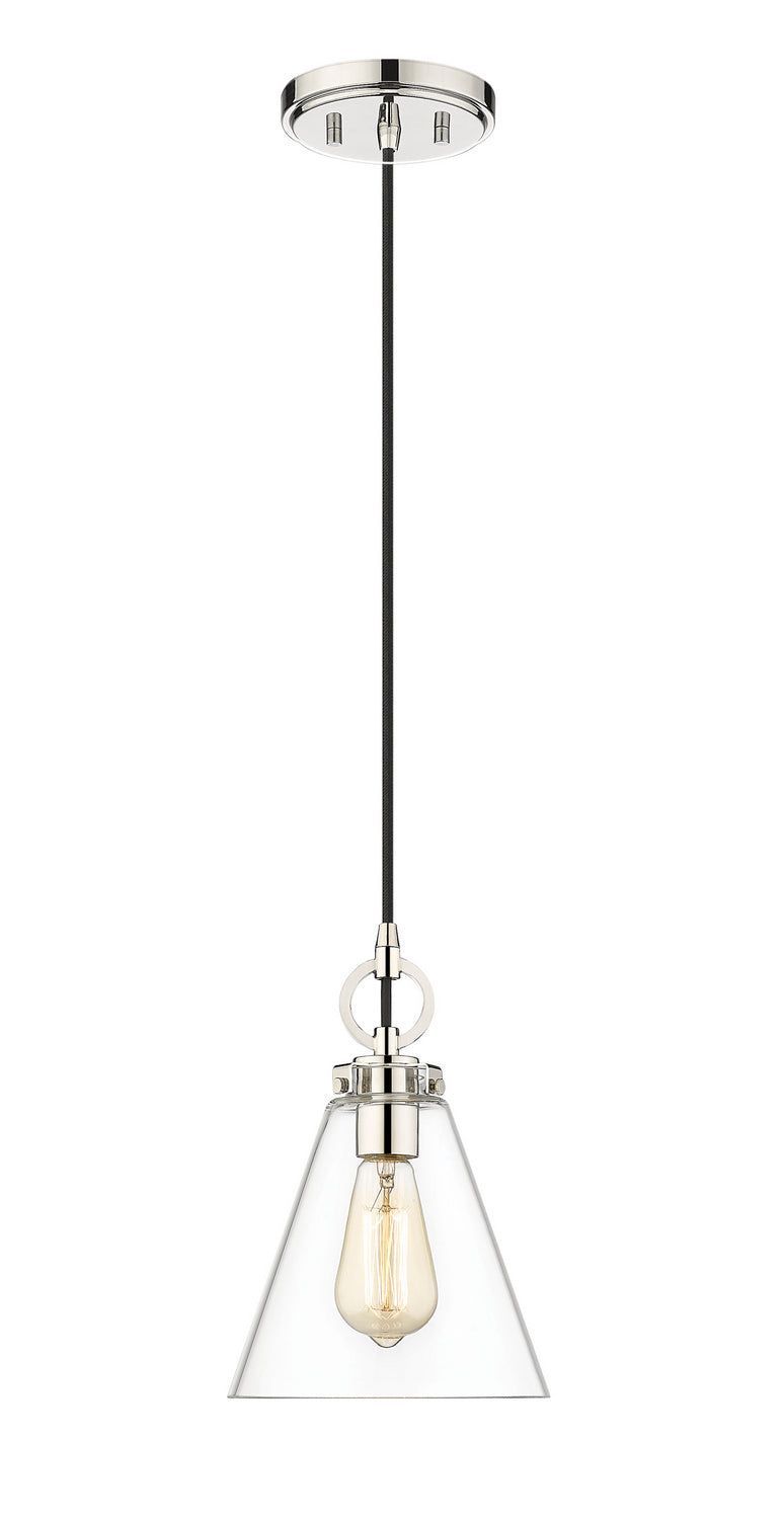 Z-Lite - 3034P8-PN - One Light Pendant - Harper - Polished Nickel